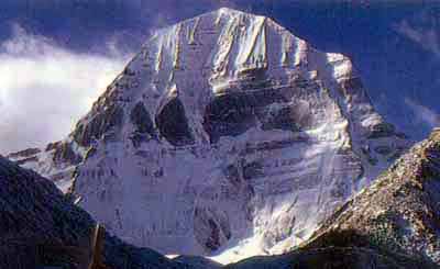 Mount Kailasa in Tibet