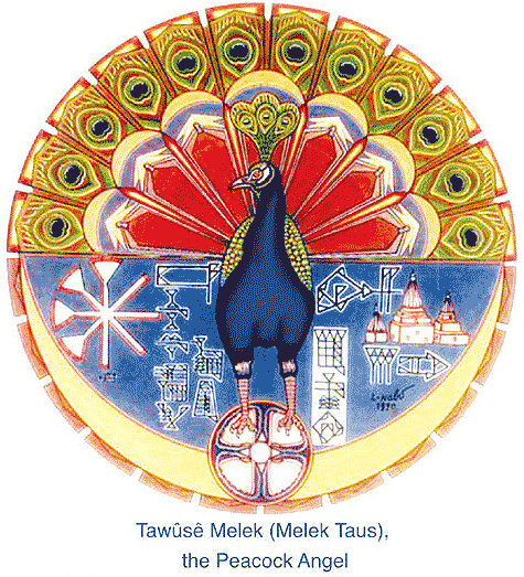Emblem of Melik Ta'us the 'Peacock Angel'