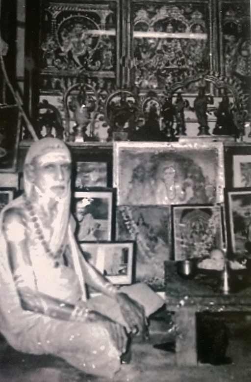சாது ஸ்ரீகுஹானந்த ஸ்வாமிகள் ஆனையாம்பட்டி பஜனை மடத்தில்