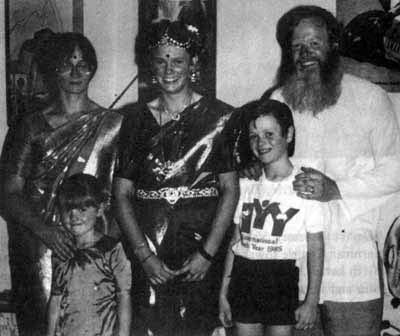 The Belle family pilgrimage to Malaysia, 1987