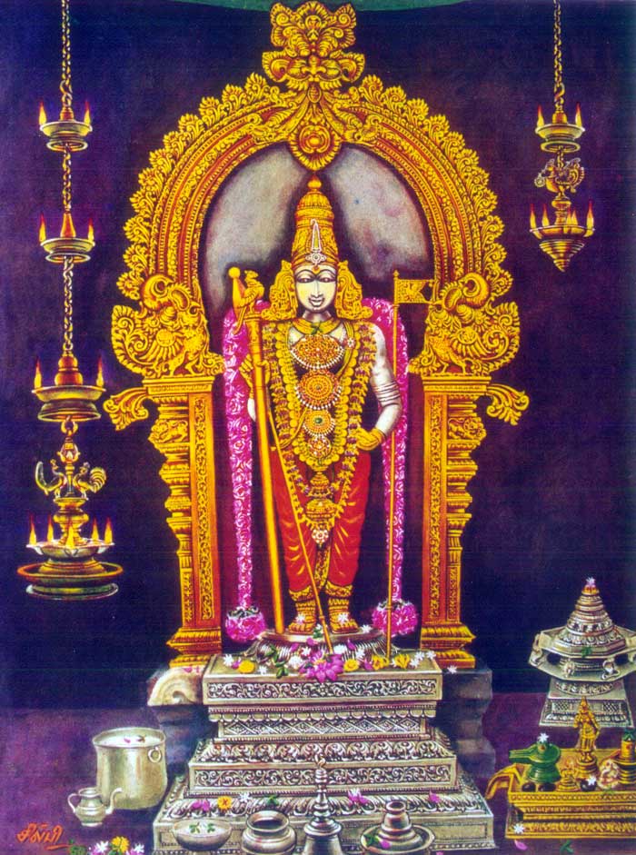Palani Dandayudhapani Swami Raja Alankaram [33 kb]