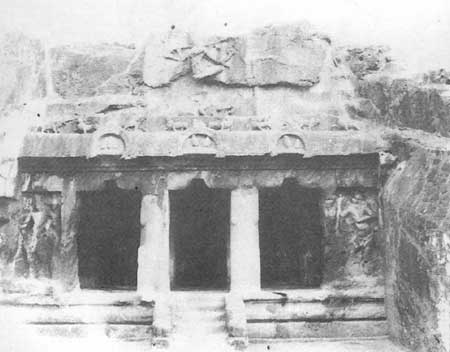 Fig. 79-A: Rock-cut Cave, Moghulrajapuram