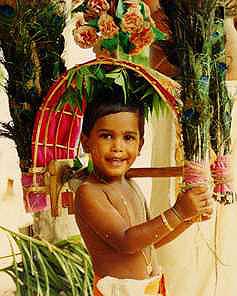 Kavadi child, Sri Lanka