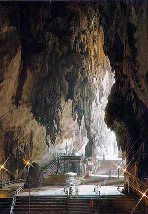 interior of Batu Caves