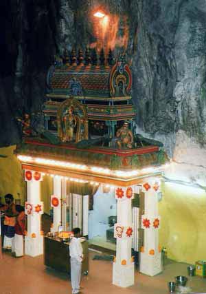 Old Subrahmanya shrine in Batu Caves