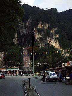 The main entrance to Batu Caves
