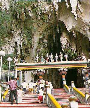 steps leading to Batu Caves
