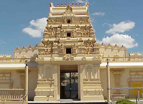 Sydney Murukan Temple gopuram and entrance